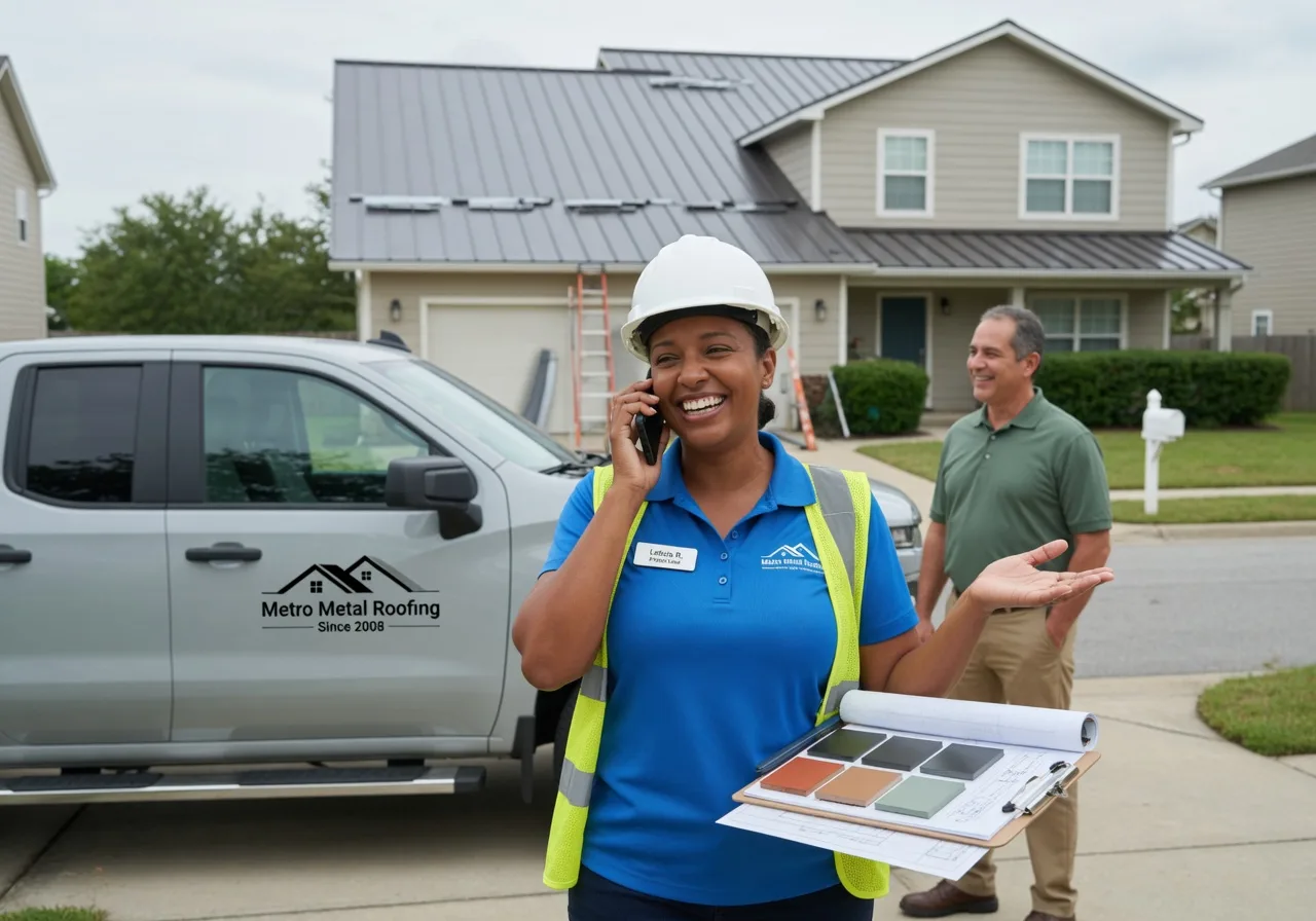 Storm Damage Metal Roof Repair in Scenery Hill, PA